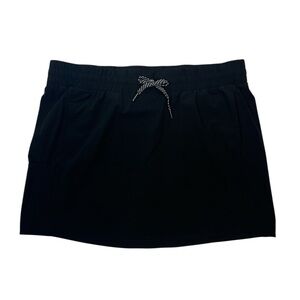 Avalanche Women’s Black Skort XL Athletic Hiking Drawstring Waist Built-In Short